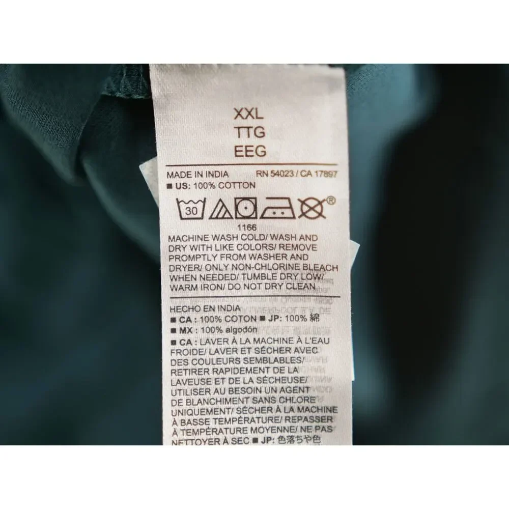 Banana Republic Luxe Touch SS Shirt Men XXL NWT Dark Teal Green Button Up